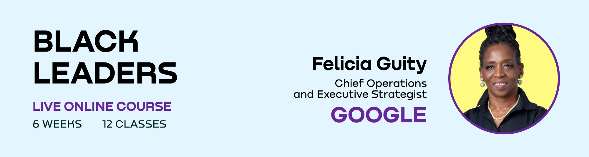 Promotion of the Black Leaders course