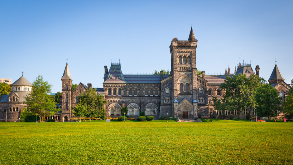 University of Toronto on a sunny day in Toronto, Canada