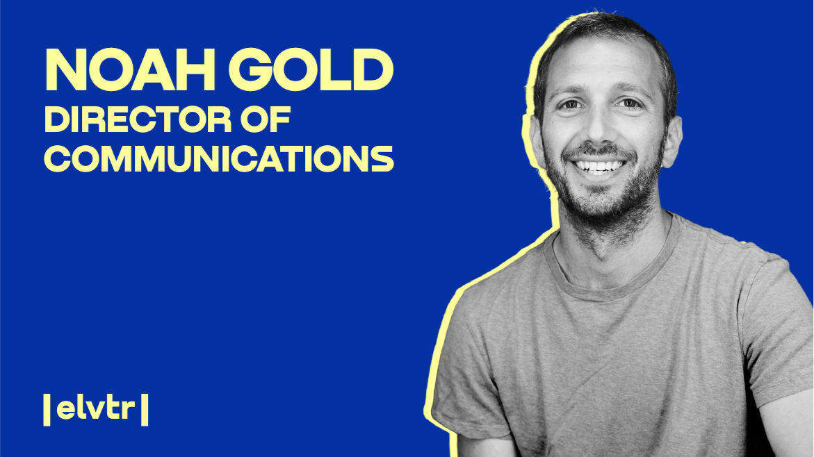 Noah Gold: “Public relations is a people profession. You should enjoy working with and across the aisle with people.”
