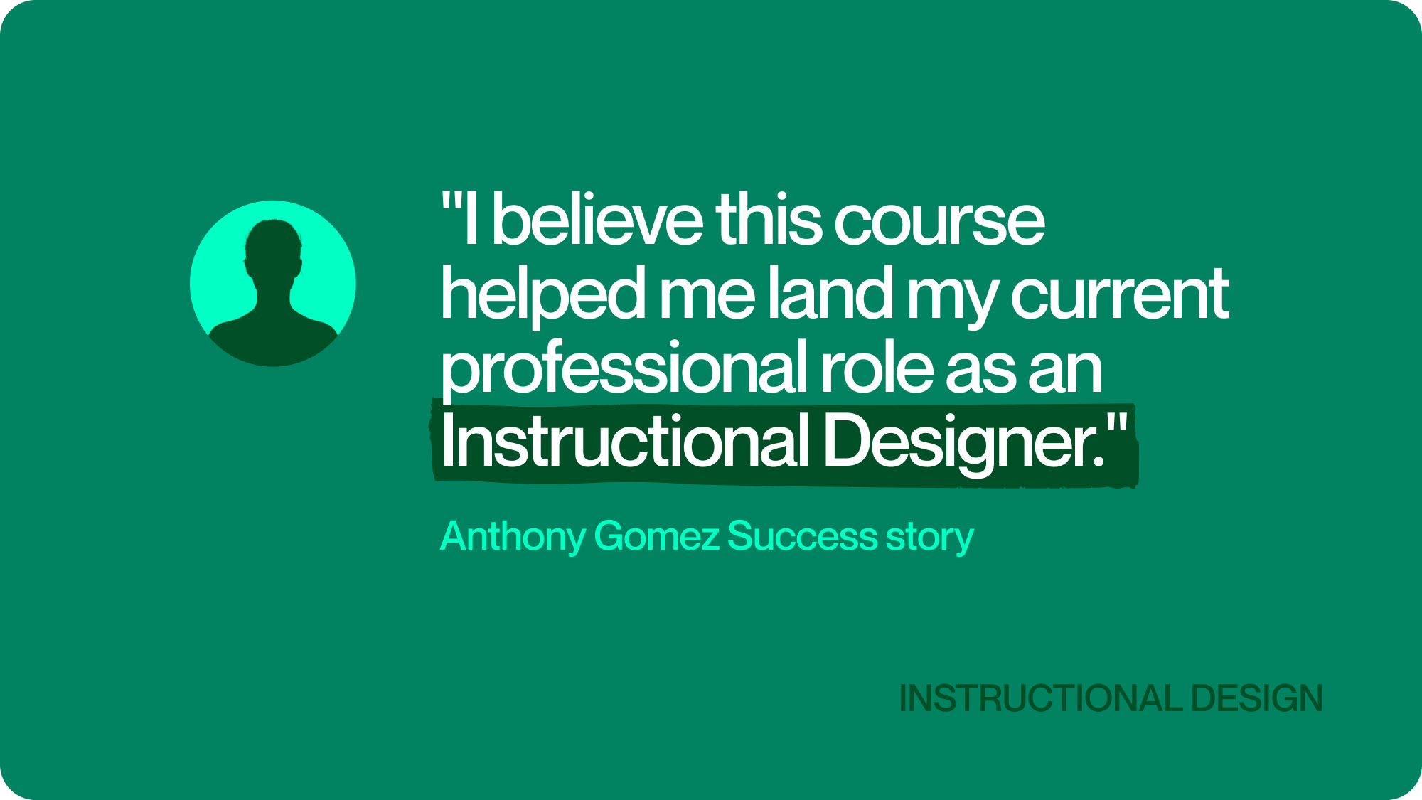 Anthony Gomez's Success story cover