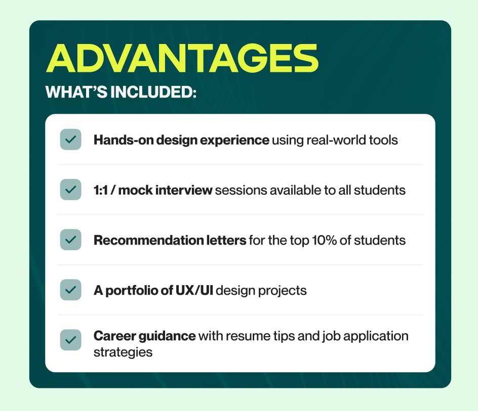 Course advantages